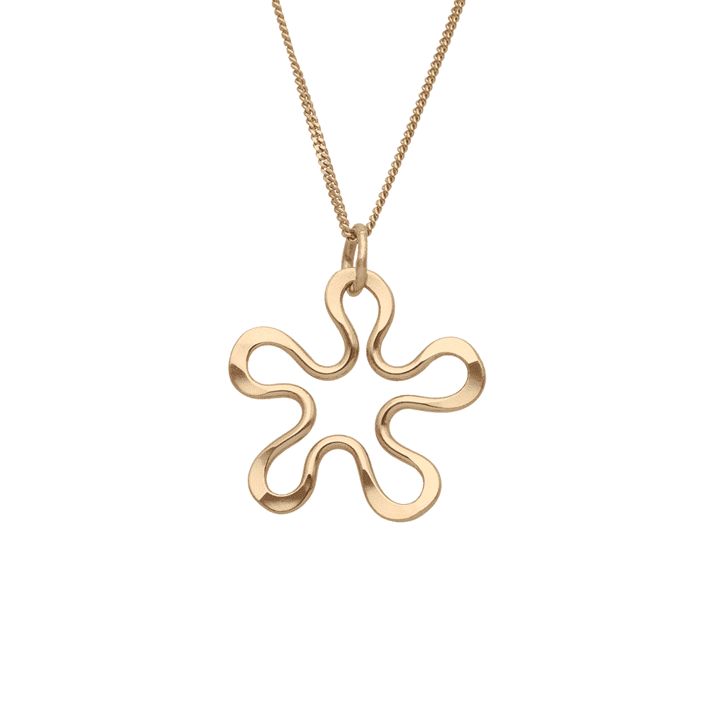 Blomman™ 1,2 pendant 18K gold