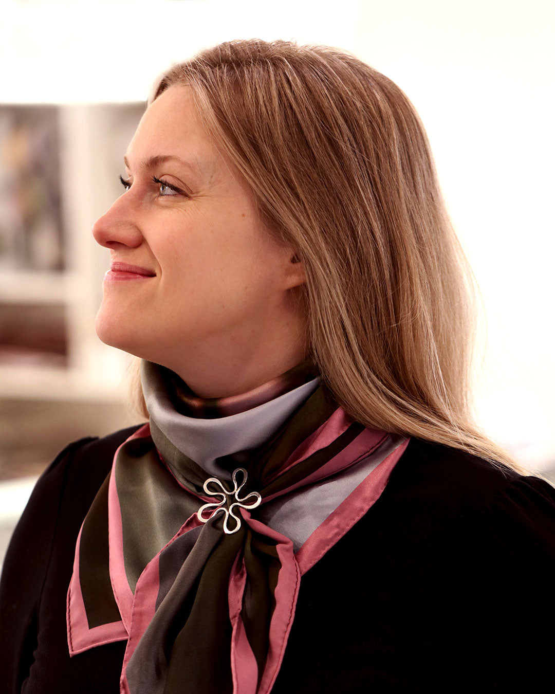 Blomman™ L scarf ring