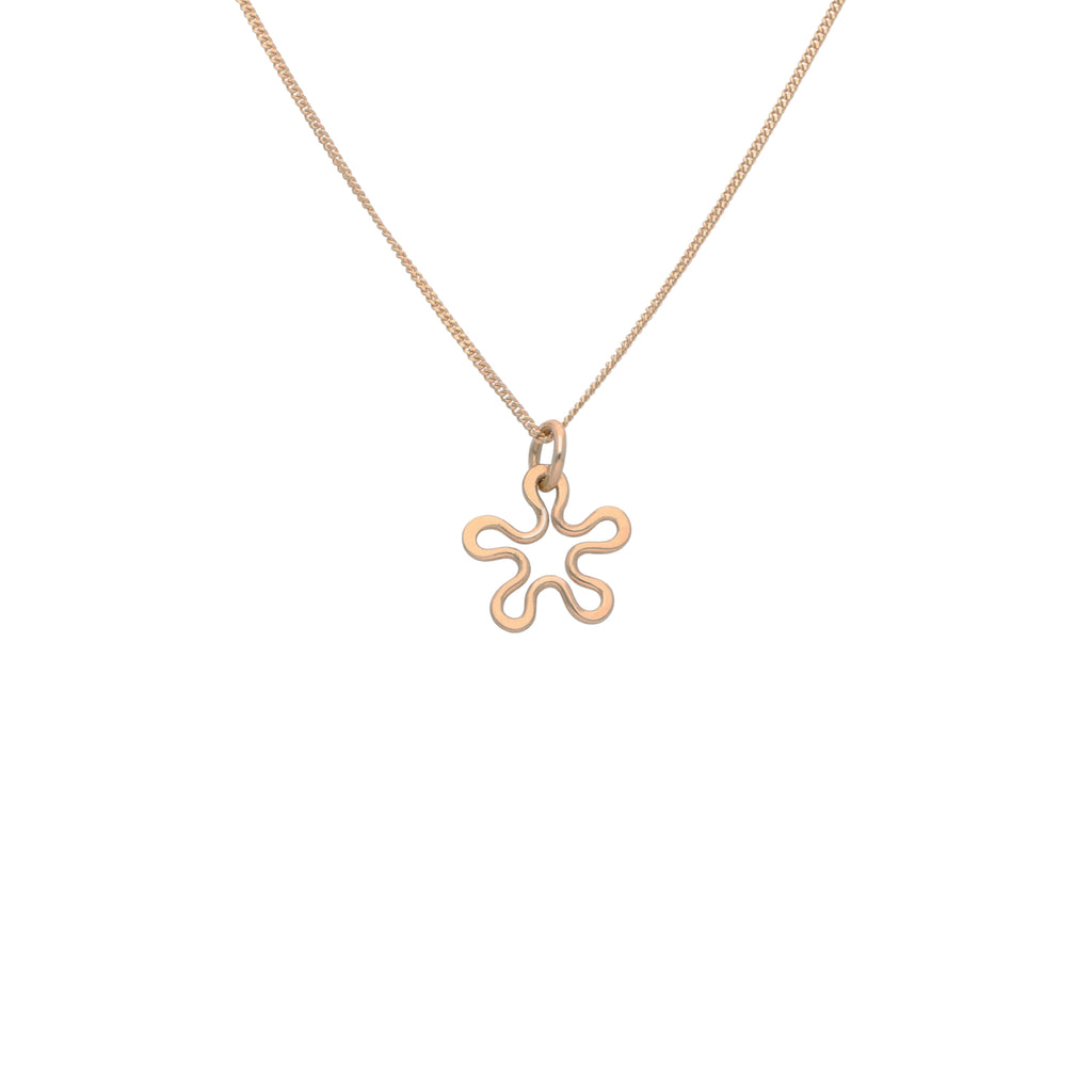 Blomman™ 1,0 pendant 18K gold