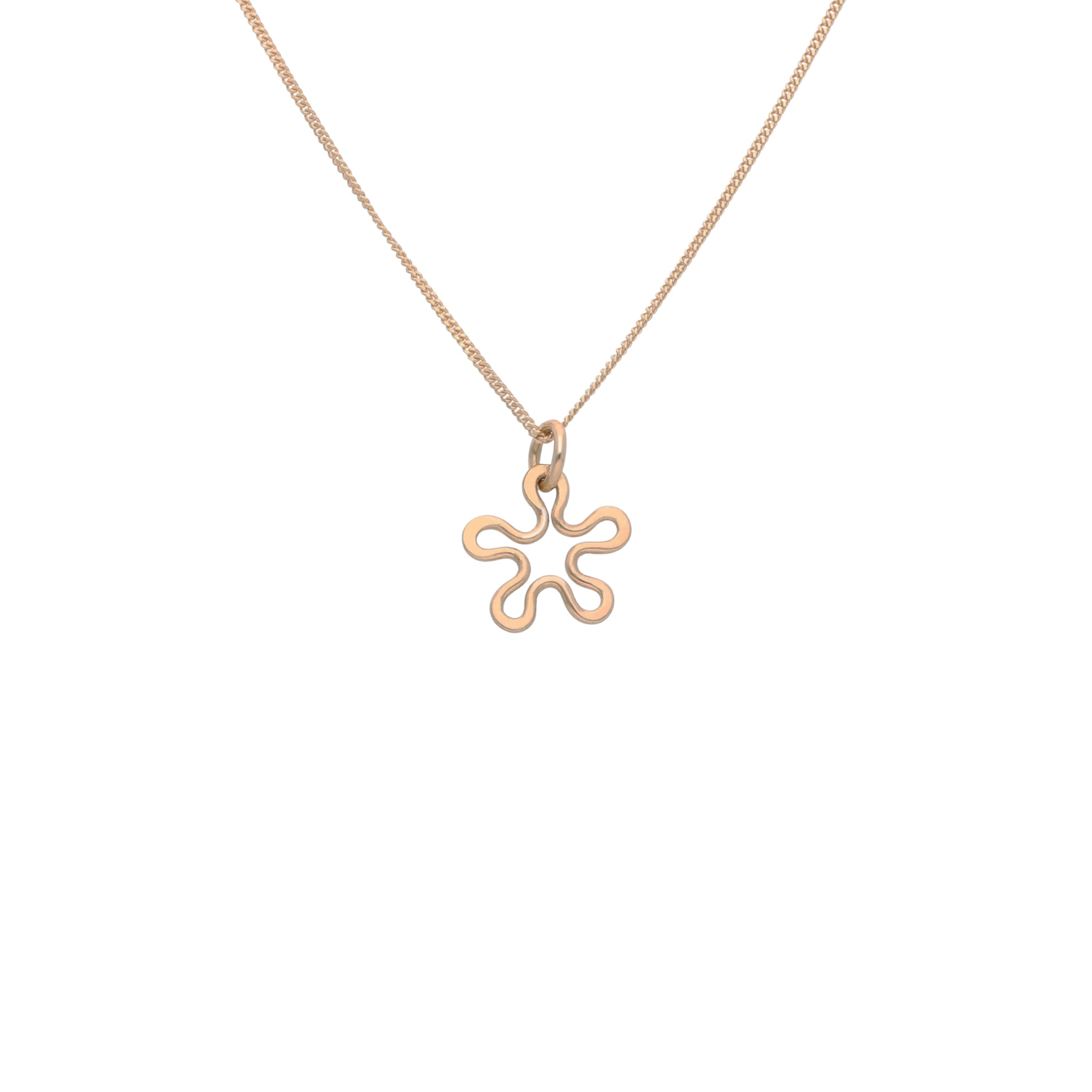Blomman™ 1,0 pendant 18K gold