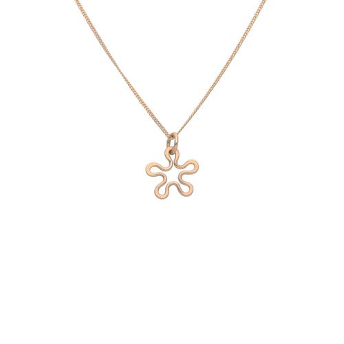 Blomman™ 1,0 pendant 18K gold