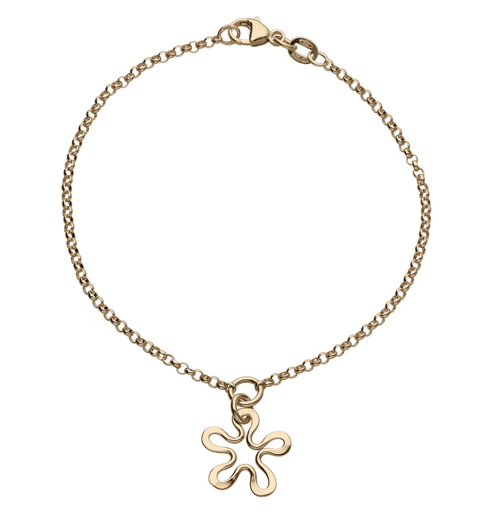 Blomman™ XS bracelet 18K gold